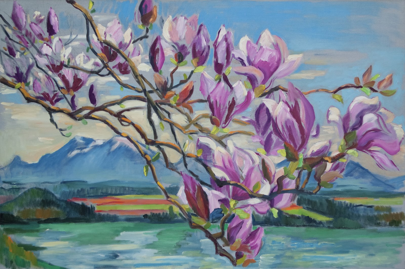 Magnolienzweig