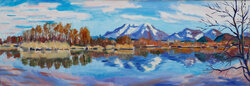 Stausee mit Petzen