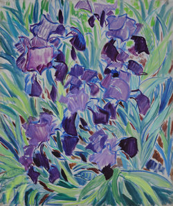 Dunkle Iris